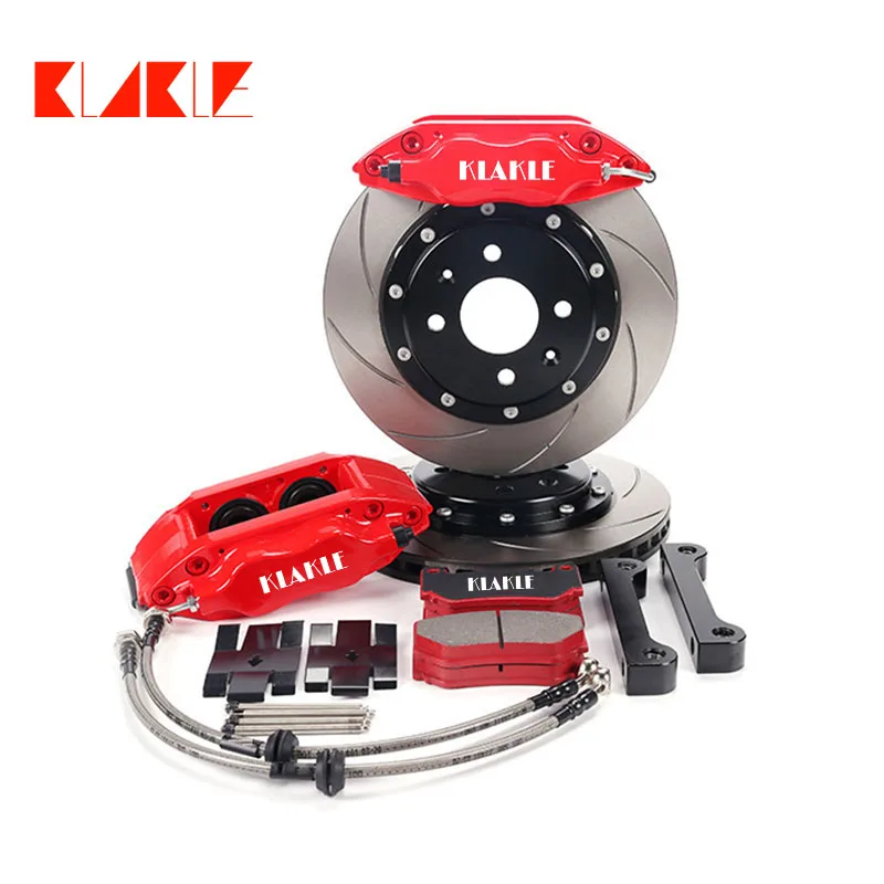 KLAKLE Auto Performance Parts 7600 Brake Caliper 4 Big Pot 300*24MM Rotor Disc 16 Inches Front Wheel For Subaru
KLAKLE Auto Performance Parts 7600 Brake Caliper 4 Big Pot 300*24MM Rotor Disc 16 Inches Front Wheel For Subaru