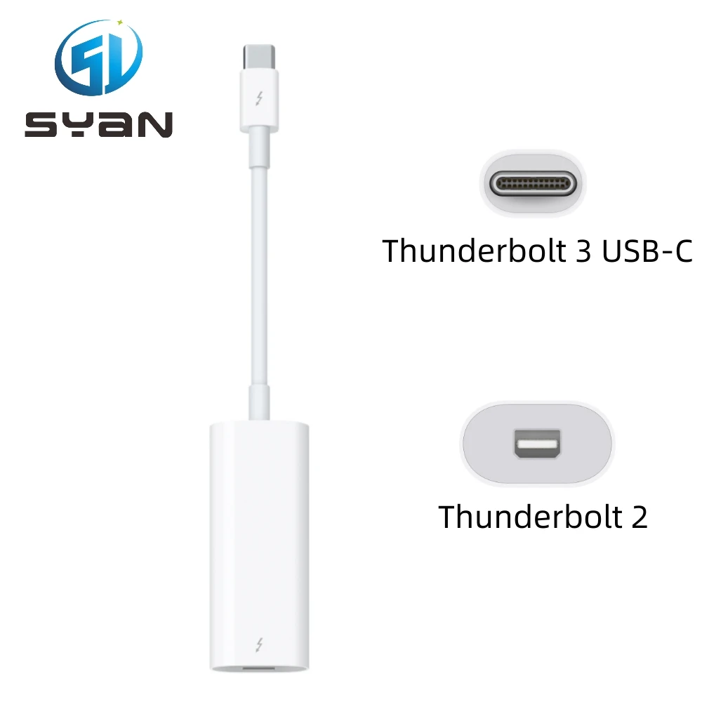 Оригинальный Официальный кабель адаптера для Apple Thunderbolt 3 USB-C в Thunderbolt 2 MMEL2 A1790 белый
Оригинальный Официальный кабель адаптера для Apple Thunderbolt 3 USB-C в Thunderbolt 2 MMEL2 A1790 белый