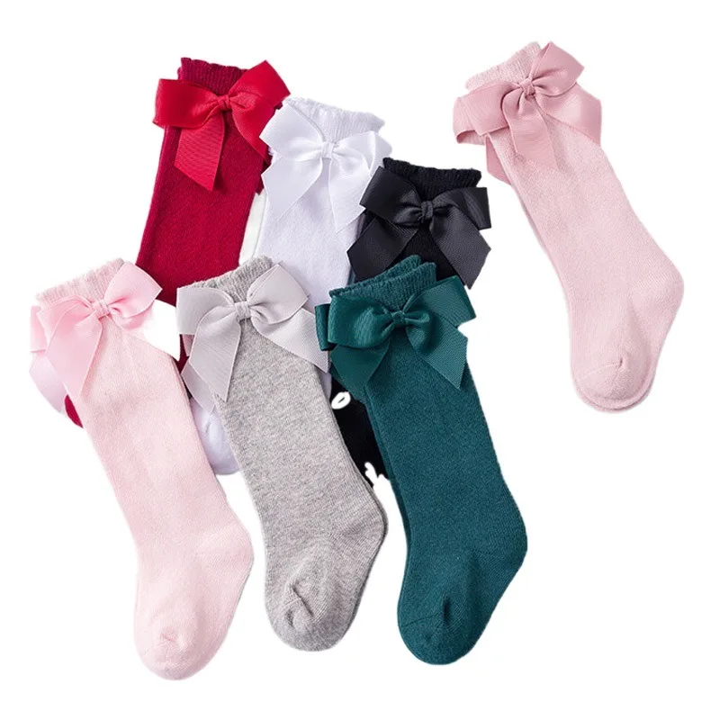 Baby Girl Socks Toddler Baby Big Bow Autumn Winter Baby Knee High Socks Warmer Long Soft Cotton Baby Floor Socks 0-5 Years
Baby Girl Socks Toddler Baby Big Bow Autumn Winter Baby Knee High Socks Warmer Long Soft Cotton Baby Floor Socks 0-5 Years