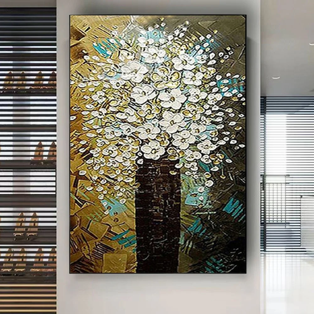 100% Handmade 3D Petal Canvas Painting Abstract Flower Tree Oil Picture Wall Art Poster For Living Room Home Decor Mural Gift
100% Handmade 3D Petal Canvas Painting Abstract Flower Tree Oil Picture Wall Art Poster For Living Room Home Decor Mural Gift