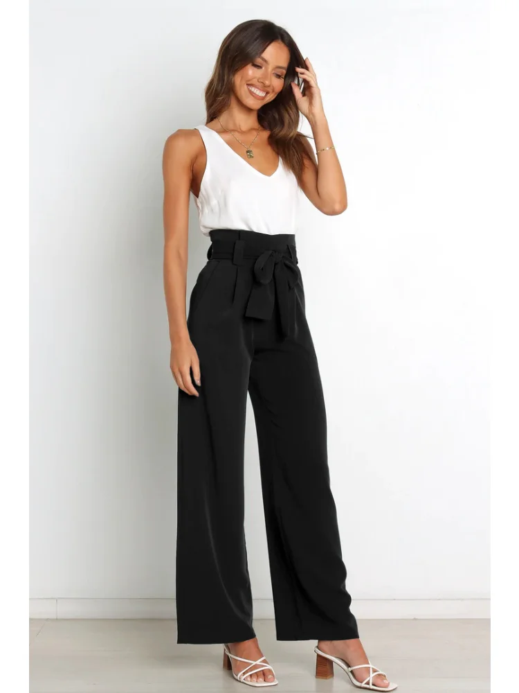 HOUZHOU Casual Baggy Women Suit Pants Chic Elegant Classic Wide Leg Office Black Trousers High Waist Pants Straight Female Basic
HOUZHOU Casual Baggy Women Suit Pants Chic Elegant Classic Wide Leg Office Black Trousers High Waist Pants Straight Female Basic