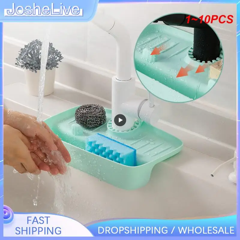 1~10PCS Kitchen Soap Sponge Drain Rack Portable Hanging Storage Drain Basket Faucet -proof Sink Kitchen Organizer
1~10PCS Kitchen Soap Sponge Drain Rack Portable Hanging Storage Drain Basket Faucet -proof Sink Kitchen Organizer