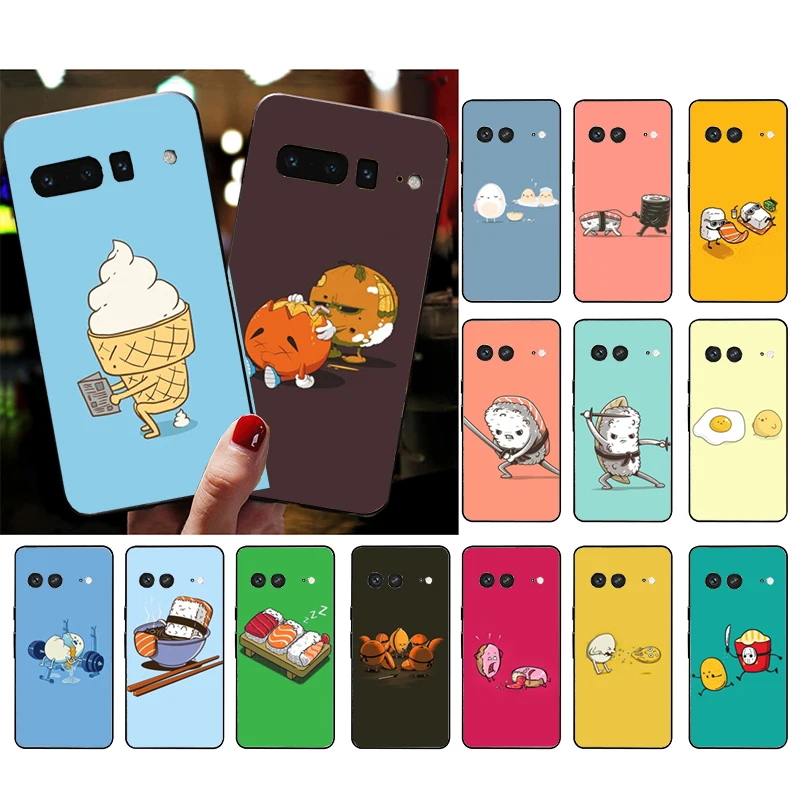 Phone Case for Google Pixel 7 Pro 7 6A 6 Pro 5A 4A 3A Pixel 4 XL Pixel 5 6 4 3 XL 3A XL 2 XL Funny Cute Cartoon Food Sushi Egg
Phone Case for Google Pixel 7 Pro 7 6A 6 Pro 5A 4A 3A Pixel 4 XL Pixel 5 6 4 3 XL 3A XL 2 XL Funny Cute Cartoon Food Sushi Egg