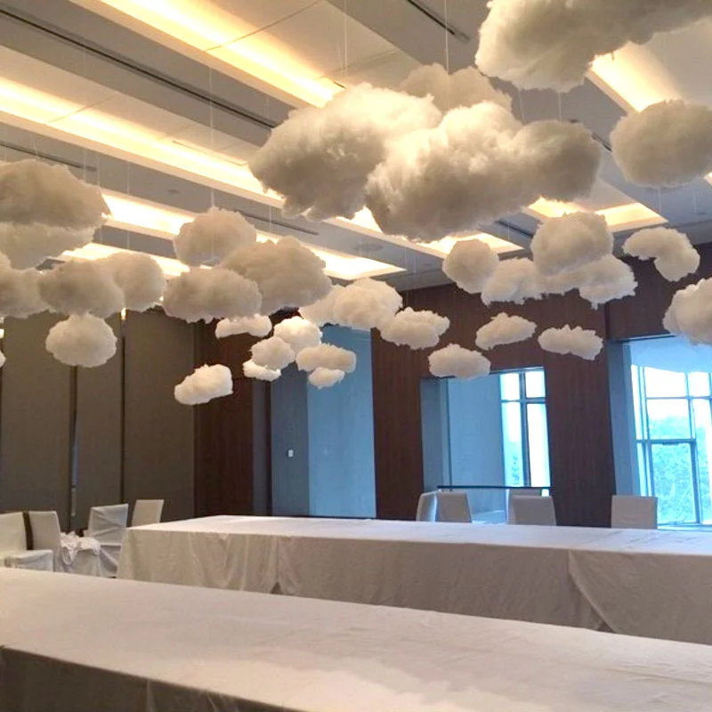 5pc/set Artificial Cotton Clouds Decoration White 3D Ceiling Interior Cloud Decor Living Room DIY Wedding Party Decoration Props
5pc/set Artificial Cotton Clouds Decoration White 3D Ceiling Interior Cloud Decor Living Room DIY Wedding Party Decoration Props