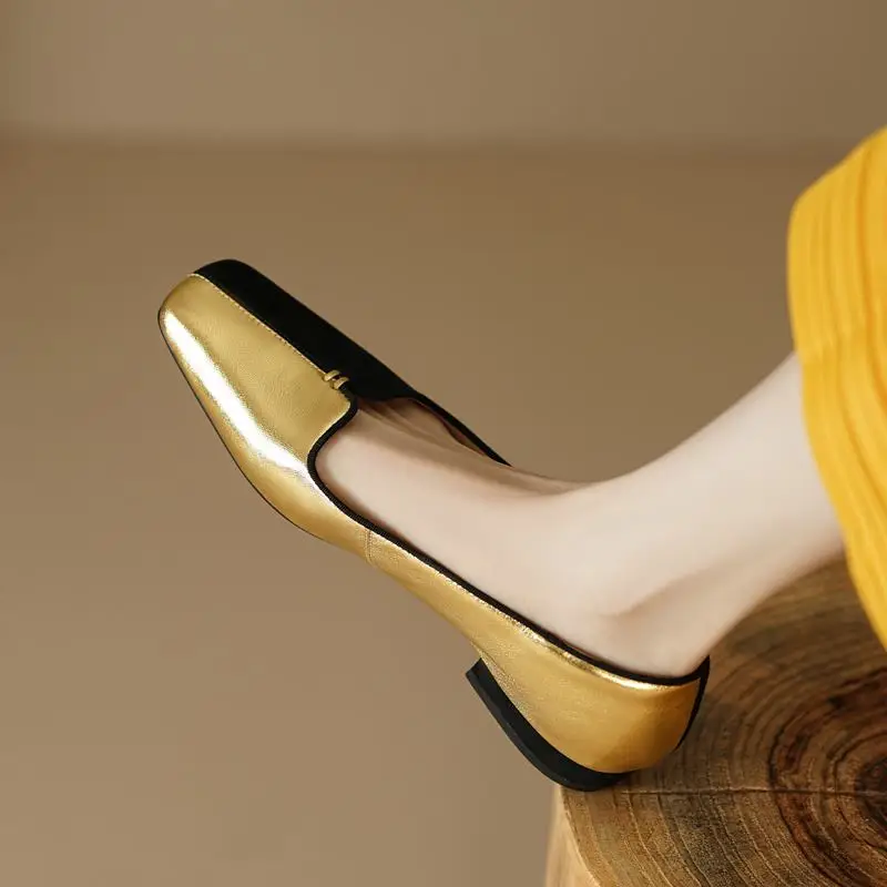 Birthday Party Shoes Color Mosaic Genuine Leather Women Heels Shoes Square Toe Fashion High Heel Shoes Four Seasons Shoes
Birthday Party Shoes Color Mosaic Genuine Leather Women Heels Shoes Square Toe Fashion High Heel Shoes Four Seasons Shoes