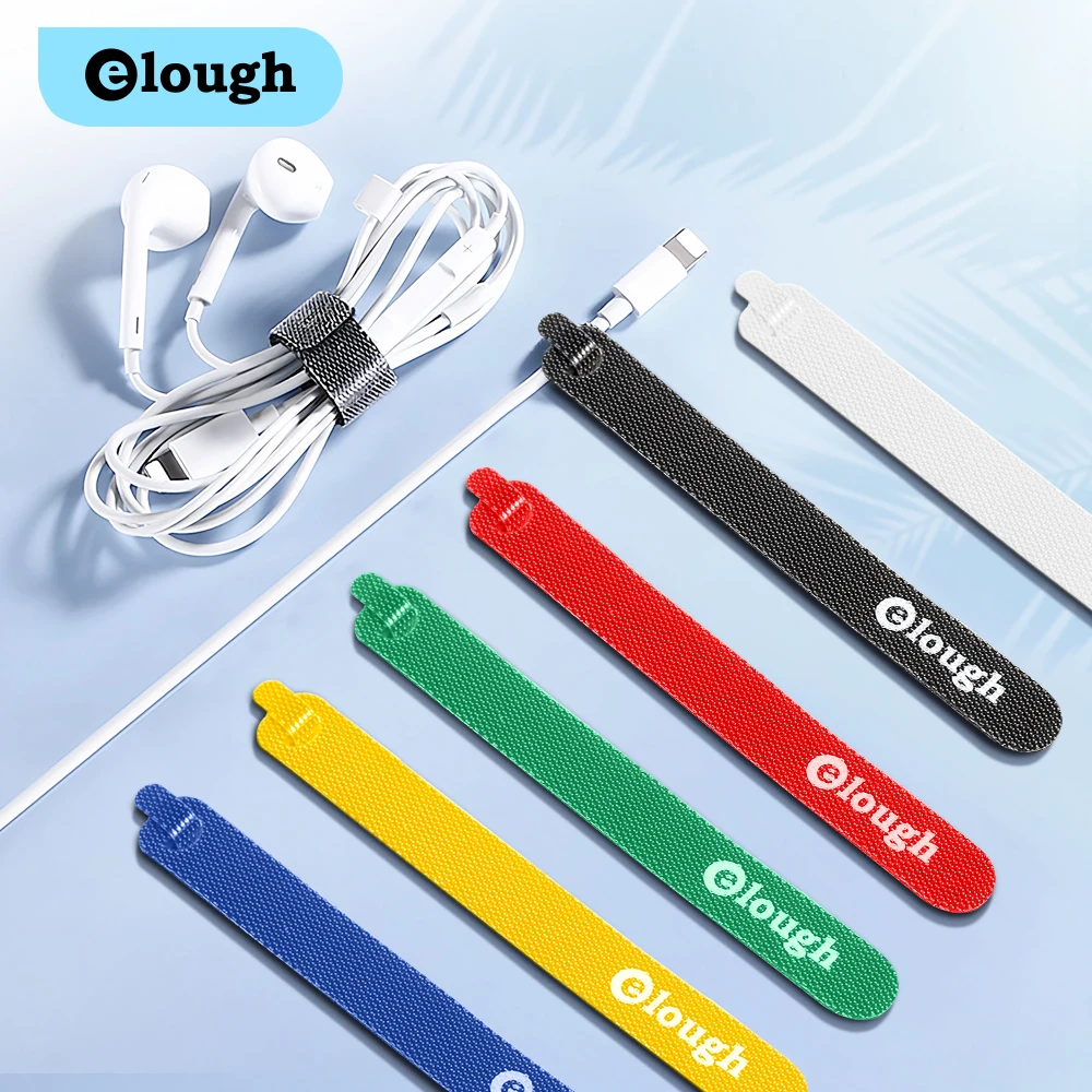 Elough 20pcs Cable Winder Organizer Clip Cable Management Protector For iPhone Xiaomi Wire Mouse Holder Phone Hoop Tape Ties
Elough 20pcs Cable Winder Organizer Clip Cable Management Protector For iPhone Xiaomi Wire Mouse Holder Phone Hoop Tape Ties