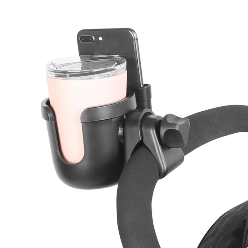 New Baby Stroller Cup Holder With Mobile Phone Case 2-in-1 Universal ABS Plastic Stroller Baby Bottle Water Cup Holder
New Baby Stroller Cup Holder With Mobile Phone Case 2-in-1 Universal ABS Plastic Stroller Baby Bottle Water Cup Holder