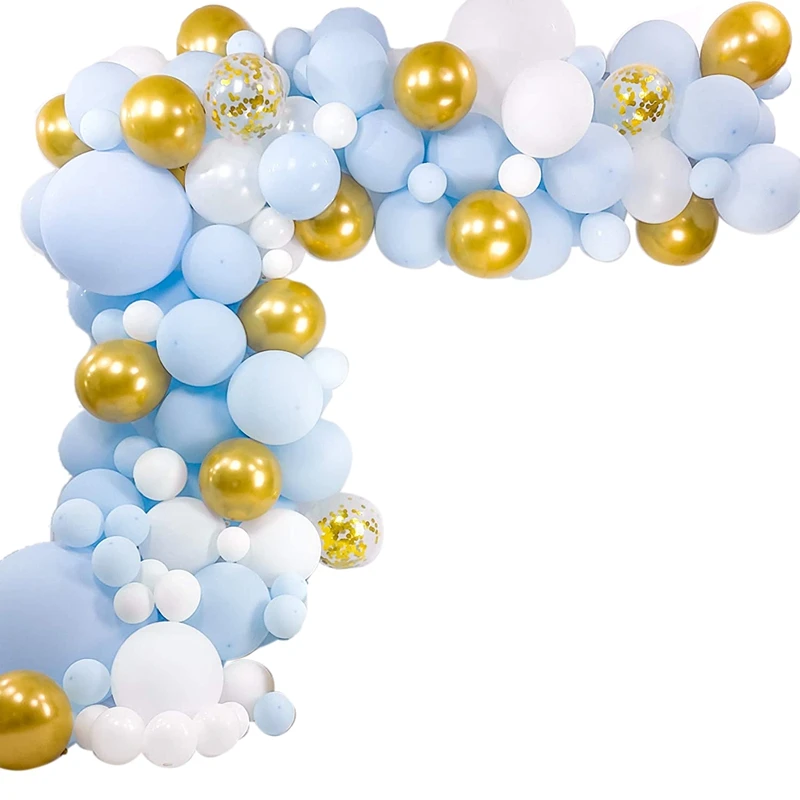 Blue Balloon Garland Kit 124 Pcs White Gold Balloon Arch Kit For Boy Baby Shower Boy Birthday Party Decorations
Blue Balloon Garland Kit 124 Pcs White Gold Balloon Arch Kit For Boy Baby Shower Boy Birthday Party Decorations