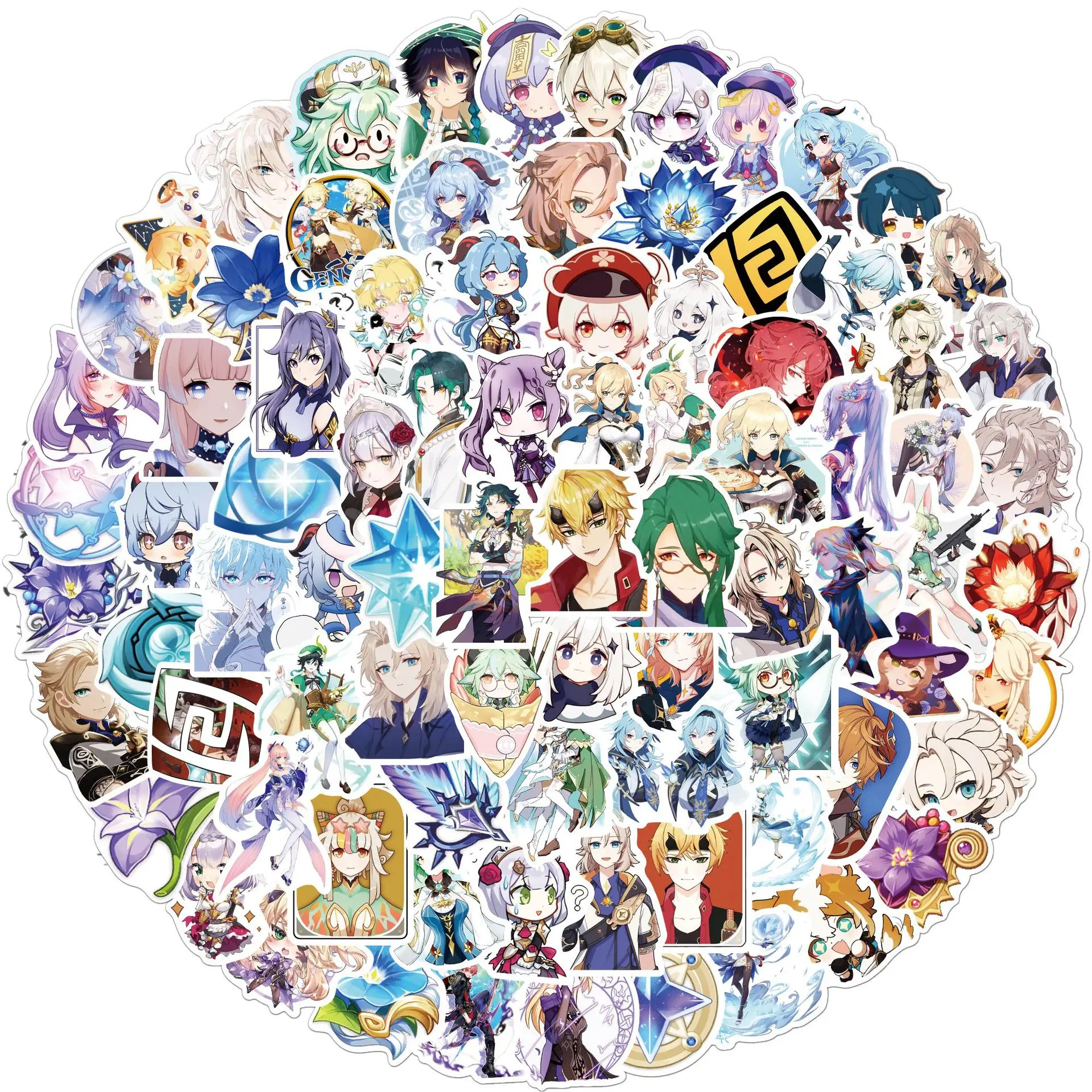 10/30/50Pcs Genshin Impact Game Barbara Gunnhildr Barbatos Two-dimensional Anime Character Sticker Decal Wholesale
10/30/50Pcs Genshin Impact Game Barbara Gunnhildr Barbatos Two-dimensional Anime Character Sticker Decal Wholesale
