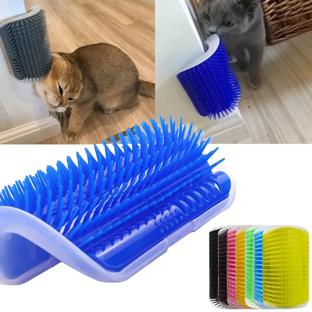 NEW Cats Brush Corner Cat Massage Self Groomer Comb Brush Cat Rubs the Face with a Tickling Comb Cat Product
NEW Cats Brush Corner Cat Massage Self Groomer Comb Brush Cat Rubs the Face with a Tickling Comb Cat Product
