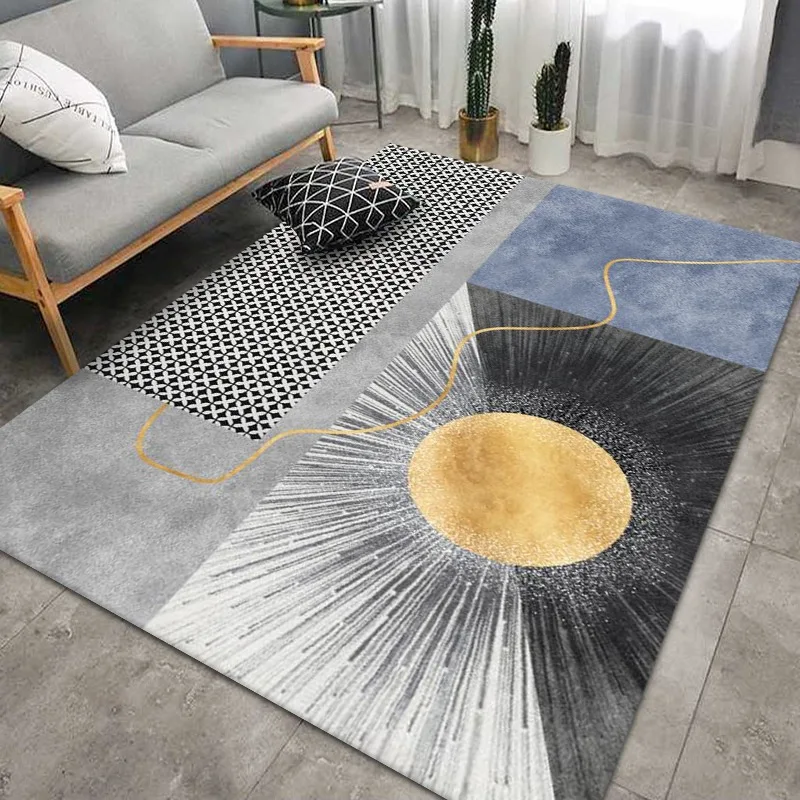 Modern Geometric Living Room Bedroom Bed Rug Art Coffee Table Rug Living Room Non-Slip Rug Batch
Modern Geometric Living Room Bedroom Bed Rug Art Coffee Table Rug Living Room Non-Slip Rug Batch