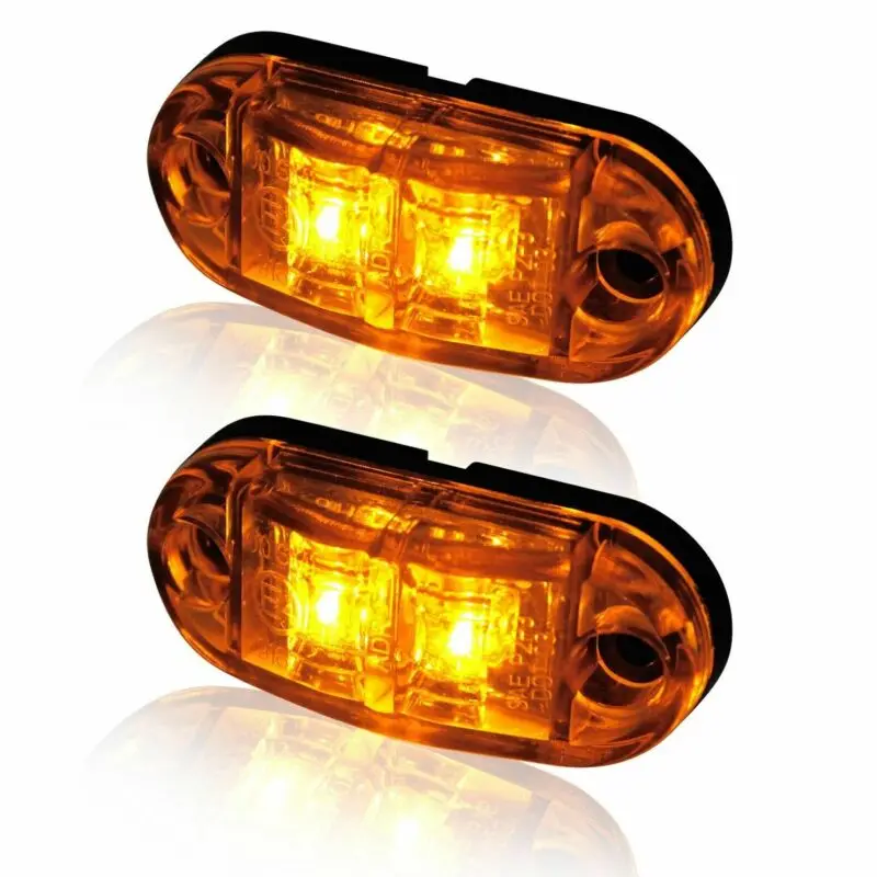 Lamps Indicator Light 4pcs PS Lampshade Side Truck Universal Waterproof Front LED Trailers 12V 24V High Quality
Lamps Indicator Light 4pcs PS Lampshade Side Truck Universal Waterproof Front LED Trailers 12V 24V High Quality