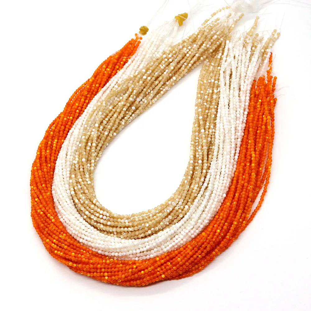 Natural Sea Shell Beads 2mm Round Rondelle Dyed Mother of Pearl Loose Beads for Jewelry Making DIY Bracelet Necklace Accessories
Natural Sea Shell Beads 2mm Round Rondelle Dyed Mother of Pearl Loose Beads for Jewelry Making DIY Bracelet Necklace Accessories