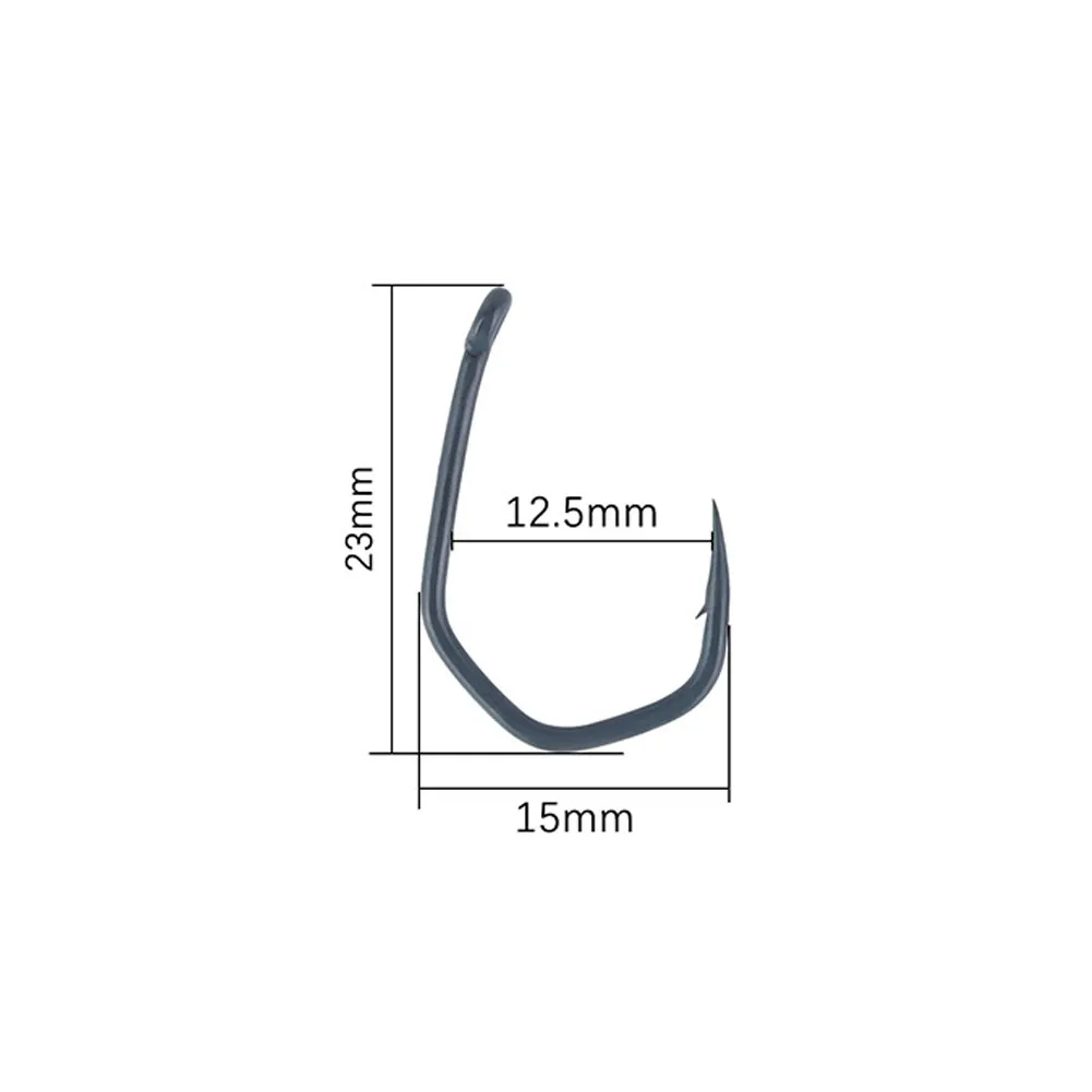 10pcs/pack Teflons Professional Fish Hooks With Ring Fishing Gear Supplies Barbed Fishhook Pesca Iscas Tackle Tools Accessories
10pcs/pack Teflons Professional Fish Hooks With Ring Fishing Gear Supplies Barbed Fishhook Pesca Iscas Tackle Tools Accessories