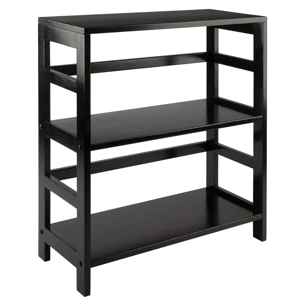 Wood Leo 2-Tier Freestanding Shelf, Espresso Finish 
Wood Leo 2-Tier Freestanding Shelf, Espresso Finish