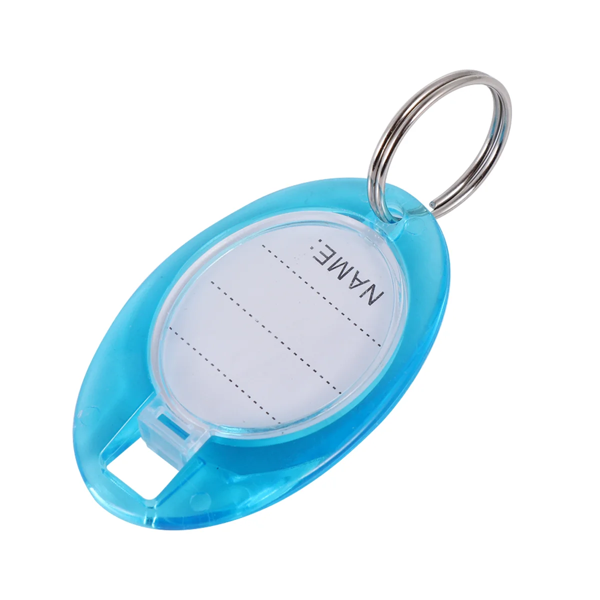 50pcs Tough Key Tags Oval Shape Office Classifing Identifying Tags ID Luggage Key Ring Pendant With Ring Label Window
50pcs Tough Key Tags Oval Shape Office Classifing Identifying Tags ID Luggage Key Ring Pendant With Ring Label Window