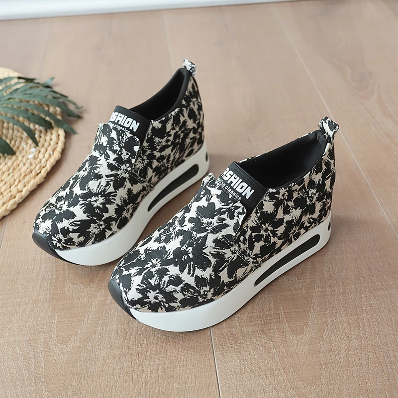 Туфли-лодочки женские с принтом, Вулканизированная подошва, платформа, танкетка, повседневные холщовые кроссовки, толстая подошва, модель 2023
Туфли-лодочки женские с принтом, Вулканизированная подошва, платформа, танкетка, повседневные холщовые кроссовки, толстая подошва, модель 2023