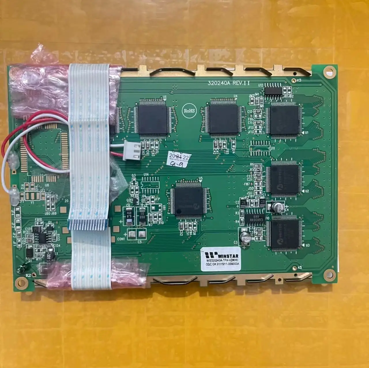 New and compatible WG320240A-TFH-VZ#060CQC WG320240A-TFH LCD display screen panel test good
New and compatible WG320240A-TFH-VZ#060CQC WG320240A-TFH LCD display screen panel test good