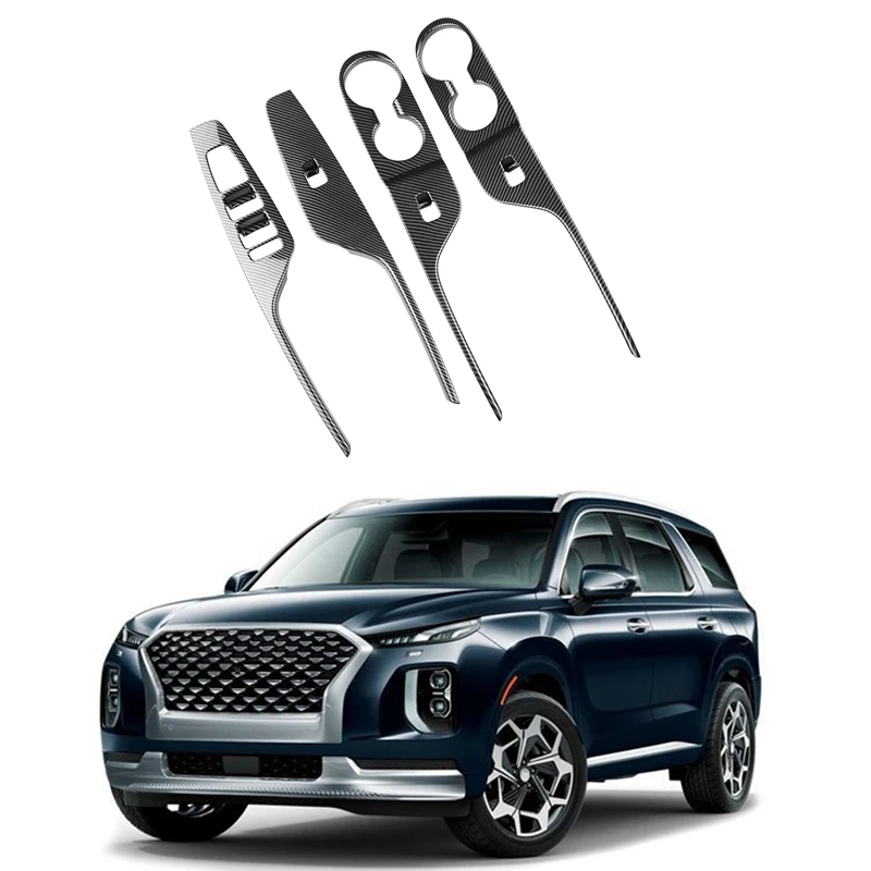 For Hyundai Palisade 2023 Car Carbon Fiber Window Glass Lift Button Switch Cover Trim Door Armrest Panel
For Hyundai Palisade 2023 Car Carbon Fiber Window Glass Lift Button Switch Cover Trim Door Armrest Panel