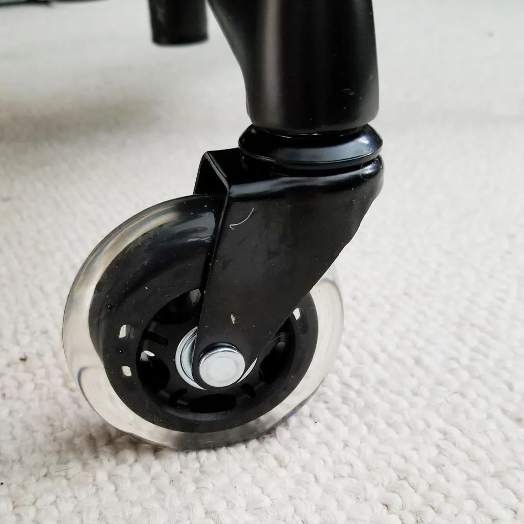 5pcs 3 inch Office Chair Wheels 10mm Stem Quiet Rolling PU Rubber Desk Chair Casters Replacement
5pcs 3 inch Office Chair Wheels 10mm Stem Quiet Rolling PU Rubber Desk Chair Casters Replacement