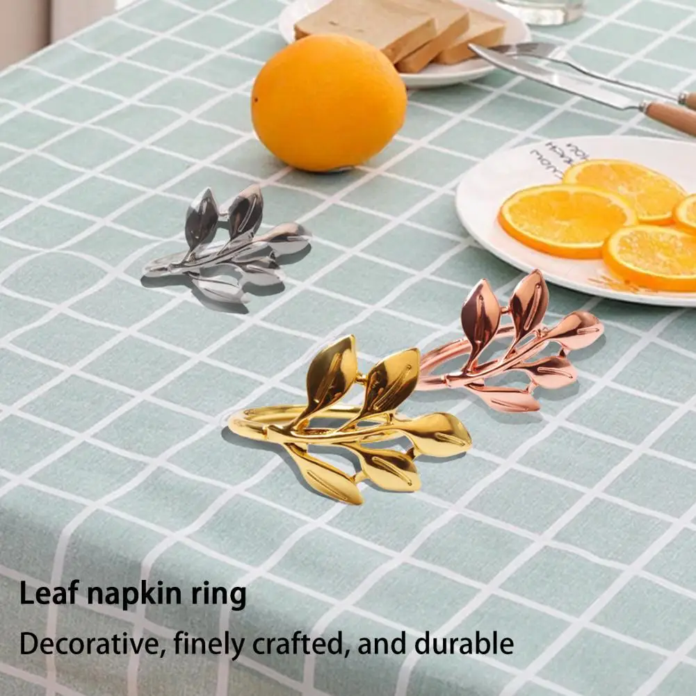 Leaf Napkin Rings 6Pcs Eco-friendly Exquisite High Hardness Maple Leaf Napkin Rings Party Decor Household Supplies
Leaf Napkin Rings 6Pcs Eco-friendly Exquisite High Hardness Maple Leaf Napkin Rings Party Decor Household Supplies