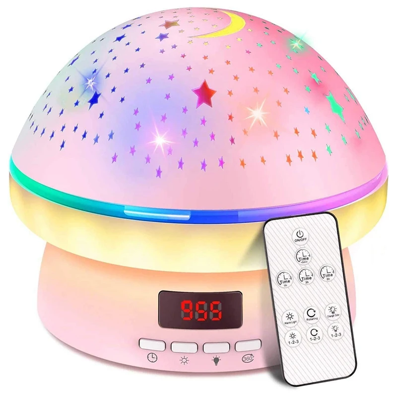 Hot HG-Night Light Star Projector, Rotating Kids Night Light With Timer Remote, LED Lamp For Baby Kids Children's Bedroom
Hot HG-Night Light Star Projector, Rotating Kids Night Light With Timer Remote, LED Lamp For Baby Kids Children's Bedroom
