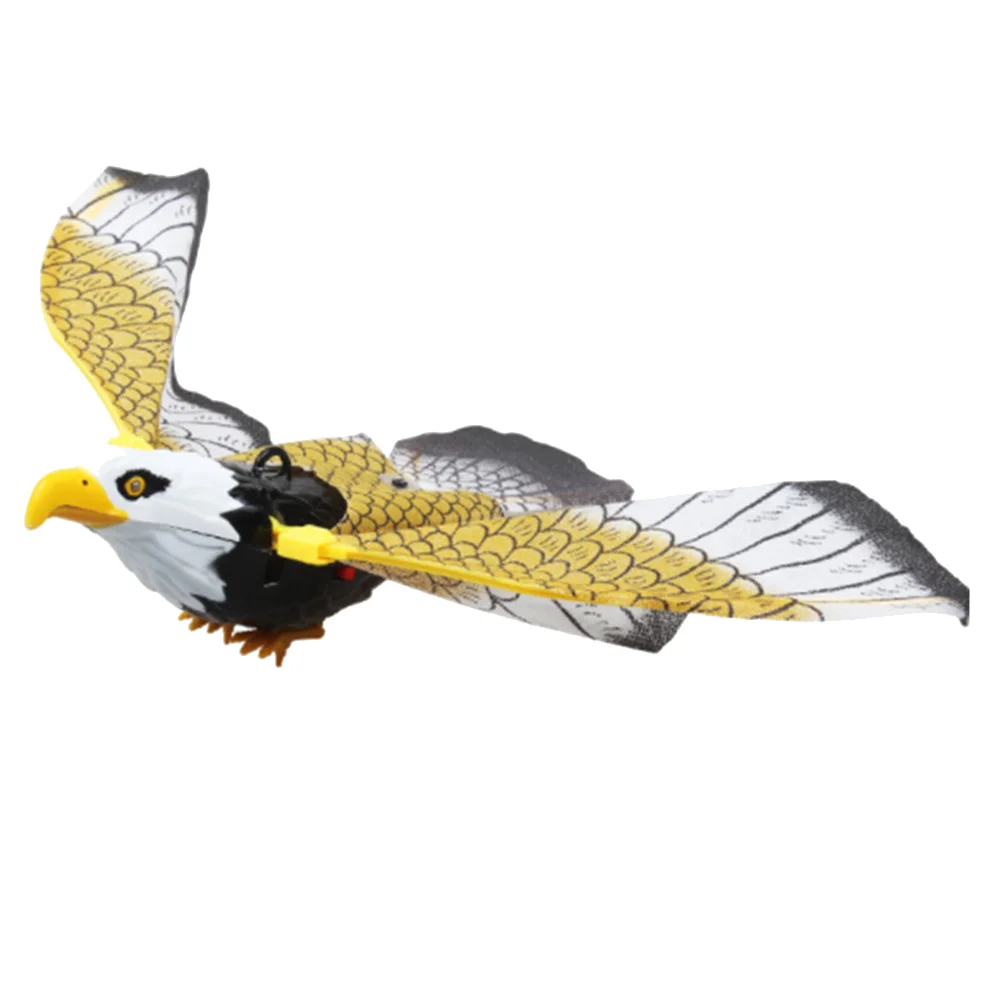 

Hanging Wire Flying Eagle Toy Music Flashing Electronic Bird Animal Abs Outdoor Kids