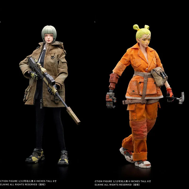 Collectible Joytoy Level Nine 1/12 Female Soldier Super Movable Trend Doll Orange Repairman Suit 6 Inch Action Figure Model
Collectible Joytoy Level Nine 1/12 Female Soldier Super Movable Trend Doll Orange Repairman Suit 6 Inch Action Figure Model