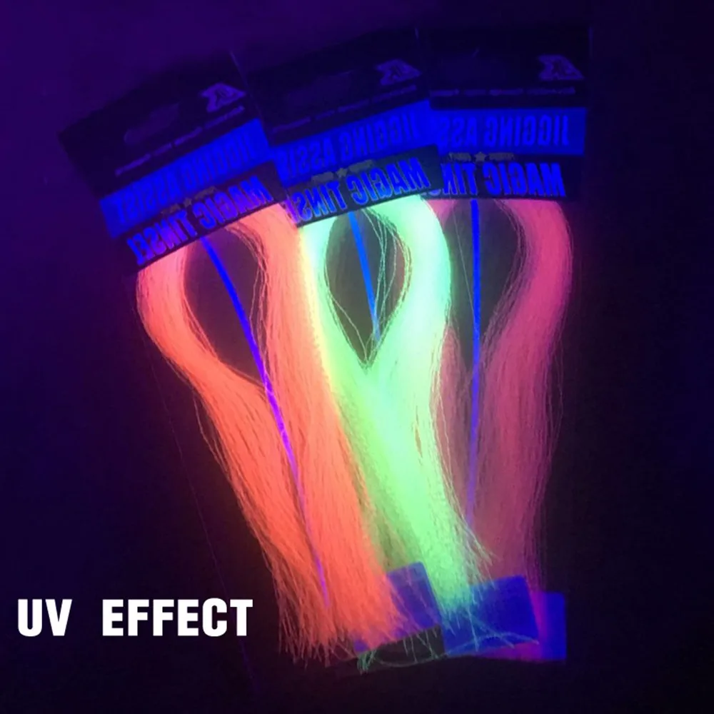 Tools Assist Crystal Fly Glow Jigs Material Tinsel Twisted Tying UV Holographic Hook FREE POST Parts Replacement
Tools Assist Crystal Fly Glow Jigs Material Tinsel Twisted Tying UV Holographic Hook FREE POST Parts Replacement