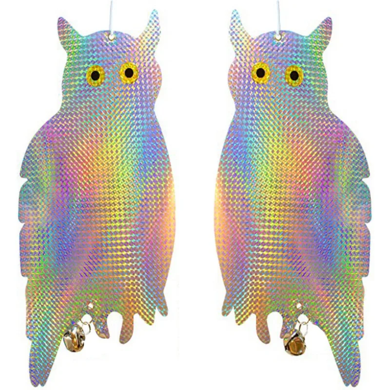 2PCS/Set Bird Repellent Scare Device Fake Owl Hanging Reflective and Holographic Woodpecker Deterrent Keep Birds Pigeons Away
2PCS/Set Bird Repellent Scare Device Fake Owl Hanging Reflective and Holographic Woodpecker Deterrent Keep Birds Pigeons Away