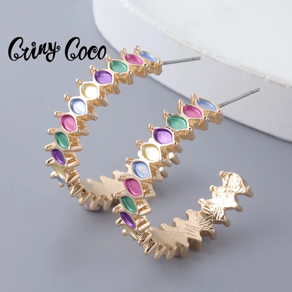 Cring Coco Korean Fashion C Earrings y2k Modern Women's Earrings Jewelry Trend Ins Hoop Earrings for Women 2023 Christmas Gifts
Cring Coco Korean Fashion C Earrings y2k Modern Women's Earrings Jewelry Trend Ins Hoop Earrings for Women 2023 Christmas Gifts