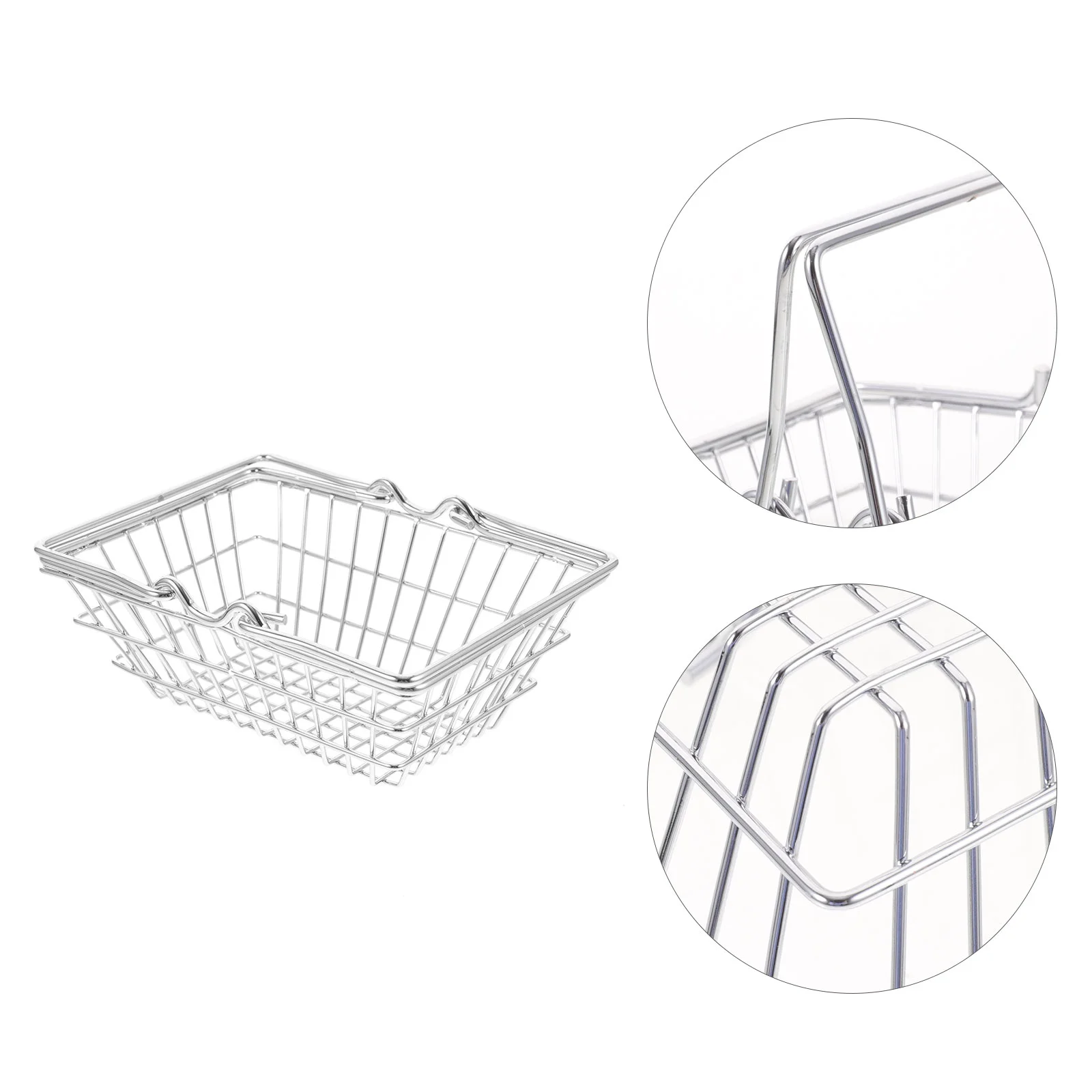 Shopping Cart Basket Mini Baskets Toy Storage Grocery Supermarket Wire Cashier Mesh Shower Trolley Organizing Food Day Sundries
Shopping Cart Basket Mini Baskets Toy Storage Grocery Supermarket Wire Cashier Mesh Shower Trolley Organizing Food Day Sundries