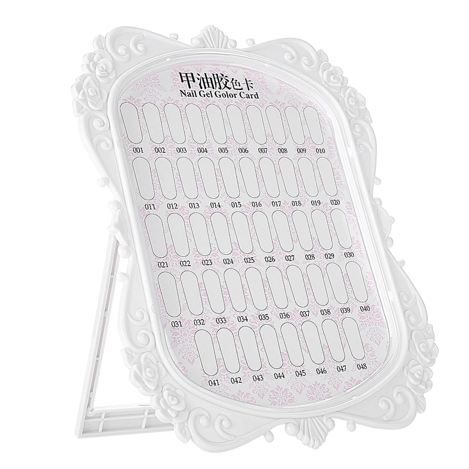 Nail Art Display Stand Flower Design 48 Colors Nail Polish Gel Card Nail Practice Manicure Tool
Nail Art Display Stand Flower Design 48 Colors Nail Polish Gel Card Nail Practice Manicure Tool