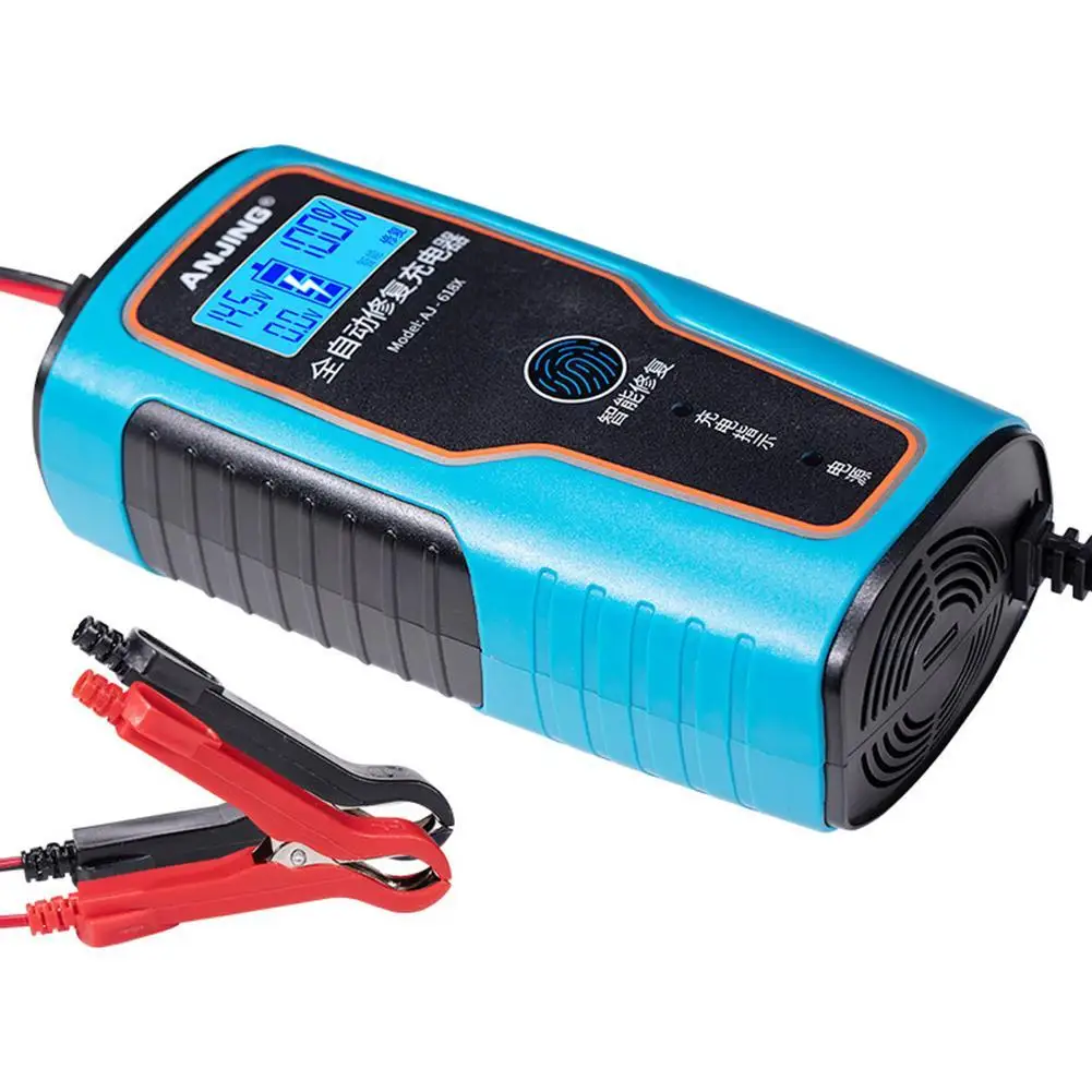 Fast Power Charging Pulse Repair Car Battery Charger 12V 6A Pure Copper Wire Smart Automatic Battery Charger Motorcycle
Fast Power Charging Pulse Repair Car Battery Charger 12V 6A Pure Copper Wire Smart Automatic Battery Charger Motorcycle