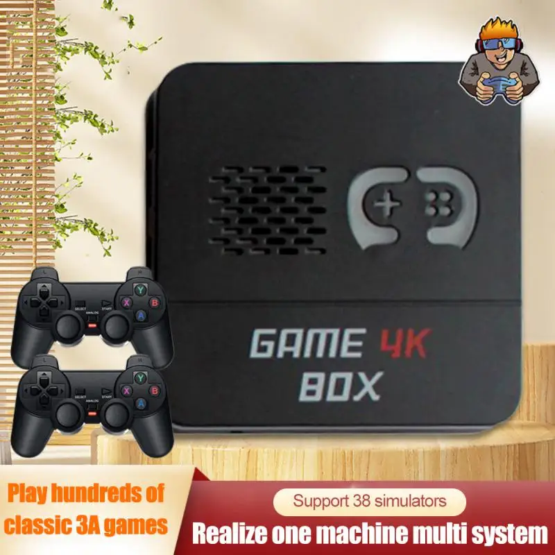 HD Retro Dual System Video TV Game Console 1000+ Classic Retro Games Family Sharing With 2.4G Wireless Controller Games TV Box
HD Retro Dual System Video TV Game Console 1000+ Classic Retro Games Family Sharing With 2.4G Wireless Controller Games TV Box