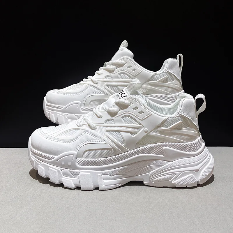 Women Shoes Thick Bottom Chunky Sneakers Fashion Casual White Ladies Shoes Trainer Platform Sneaker Womens Zapatillas Mujer
Women Shoes Thick Bottom Chunky Sneakers Fashion Casual White Ladies Shoes Trainer Platform Sneaker Womens Zapatillas Mujer