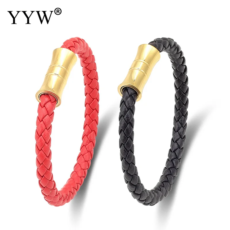 Top Stainless Steel Braided Bracelets For Women Men Cowhide Genuine Leather Bangles Special Jewelry Birthday Party Gift 2023
Top Stainless Steel Braided Bracelets For Women Men Cowhide Genuine Leather Bangles Special Jewelry Birthday Party Gift 2023