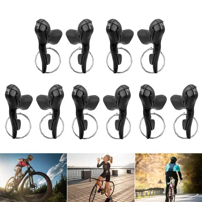 Mountain Bike Shifters 2 * 7 8 9 10 11 Speed Brake Lever Dirt Bike Diameter 0.93-0.95in Left Right Lever Brake Bicycle
Mountain Bike Shifters 2 * 7 8 9 10 11 Speed Brake Lever Dirt Bike Diameter 0.93-0.95in Left Right Lever Brake Bicycle
