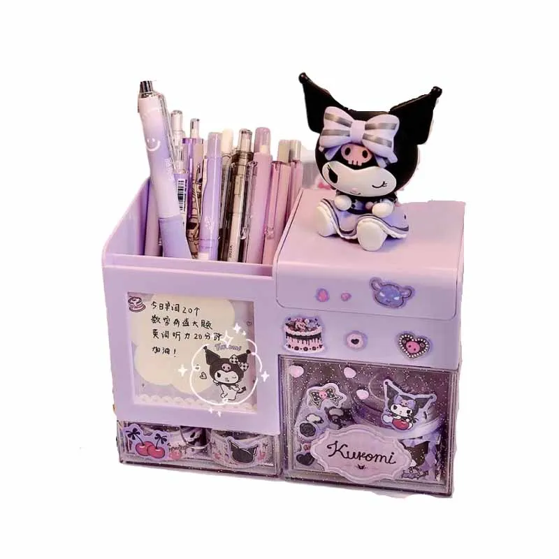 Sanrioed Kawaii Anime Cartoon series Pen Holder Storage Box Integrated Office Desktop Pen Holder Pen Barrel
Sanrioed Kawaii Anime Cartoon series Pen Holder Storage Box Integrated Office Desktop Pen Holder Pen Barrel