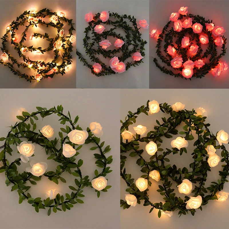1.5/2/3m 10/20 LED Artificial Rose String Lights Battery Operated Flower Fairy Lights Garland For Valentine Wedding Home Decor
1.5/2/3m 10/20 LED Artificial Rose String Lights Battery Operated Flower Fairy Lights Garland For Valentine Wedding Home Decor