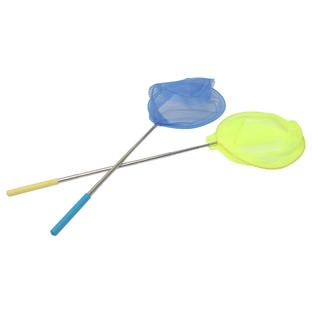 

Retractable Fish Net Insect Kids Toy Colored Net Shrimp Extendable Bugs Catching Outdoor Tools Garden Playing Tadpoles