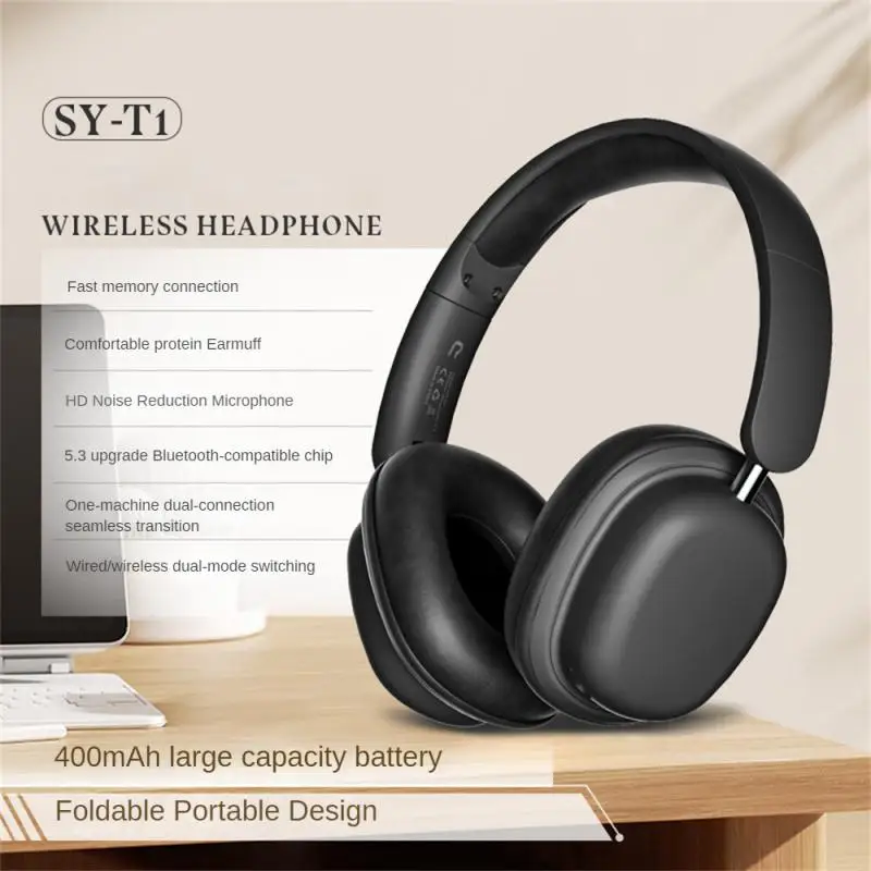 Wireless Headphones High Quality High Quality Sound Foldable And Portable Design Clear Communication Multiple Compatibility 
Wireless Headphones High Quality High Quality Sound Foldable And Portable Design Clear Communication Multiple Compatibility