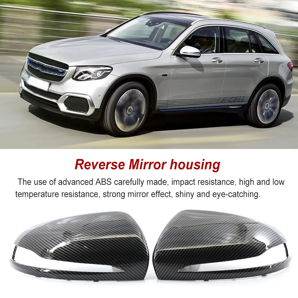 Pack of 2 Rearview Cups Upgraded Fittings Craftsmanship Exterior Part Side Mirror Cover Black Handy Installation Mirrors Shell
Pack of 2 Rearview Cups Upgraded Fittings Craftsmanship Exterior Part Side Mirror Cover Black Handy Installation Mirrors Shell