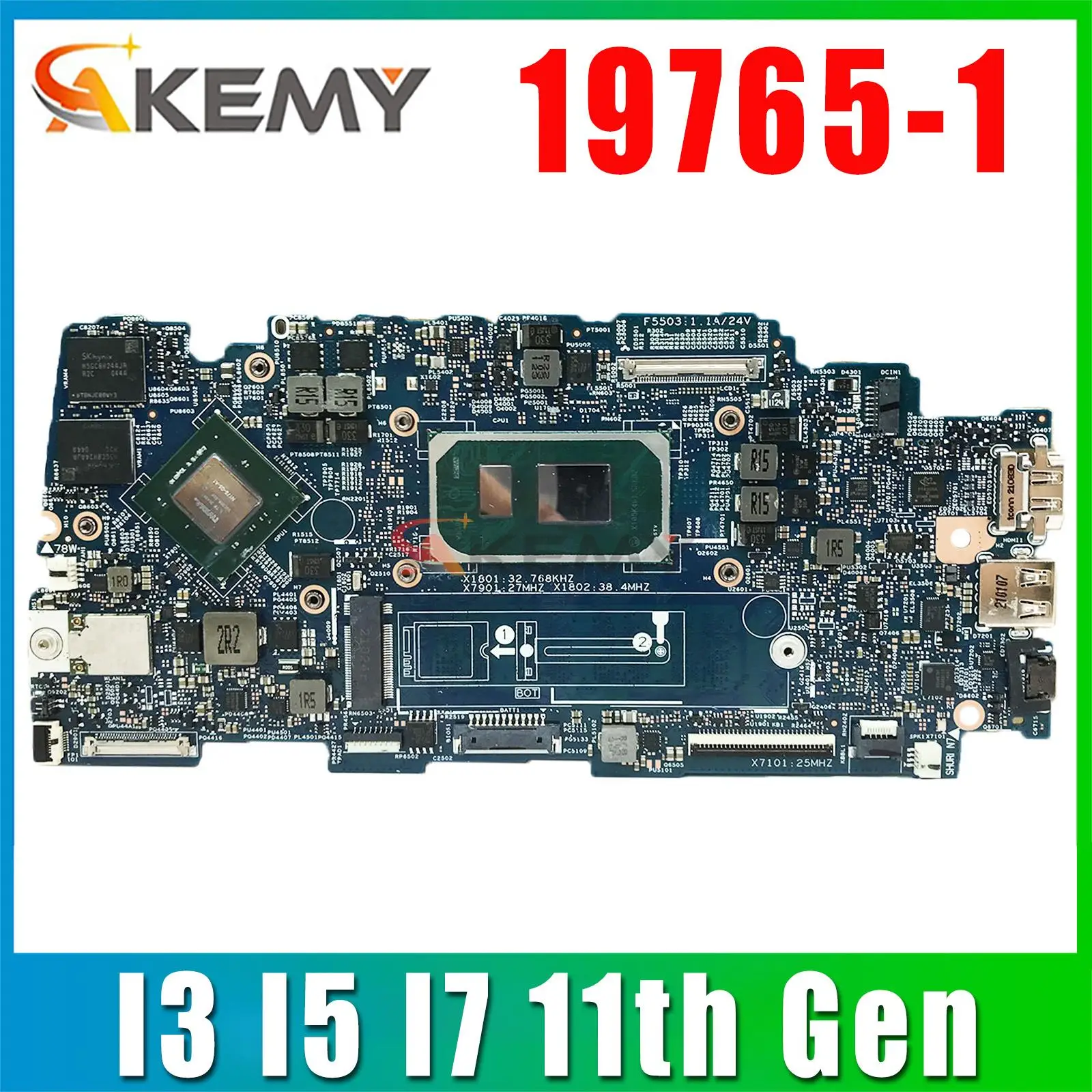 19765-1 For dell Inspiron 7400 7300 5301 Laptop Motherboard With i3 i5 i7 11th Gen CPU N17S-G5-A1 GPU 100% Fully tested
19765-1 For dell Inspiron 7400 7300 5301 Laptop Motherboard With i3 i5 i7 11th Gen CPU N17S-G5-A1 GPU 100% Fully tested