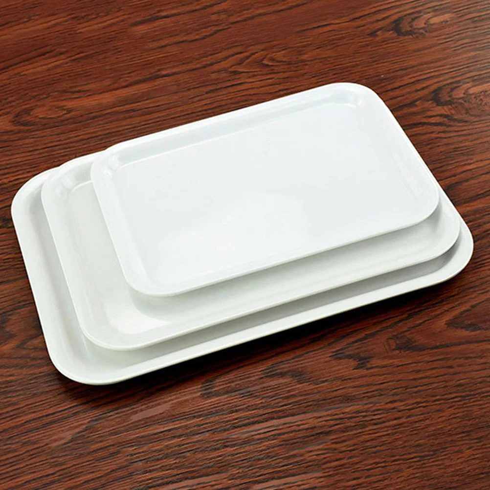 1PC White Plastic Rectangular Serving Food Tray Plate Party Supplies for Wedding Bar Coffee Shop
1PC White Plastic Rectangular Serving Food Tray Plate Party Supplies for Wedding Bar Coffee Shop