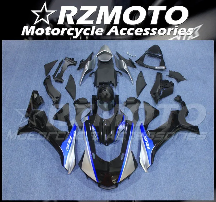 4Gifts New ABS Motorcycle Fairings Kit Fit for YAMAHA YZF - R1 R1m 2015 2016 2017 2018 15 16 17 18 Bodywork Set Black Silver
4Gifts New ABS Motorcycle Fairings Kit Fit for YAMAHA YZF - R1 R1m 2015 2016 2017 2018 15 16 17 18 Bodywork Set Black Silver