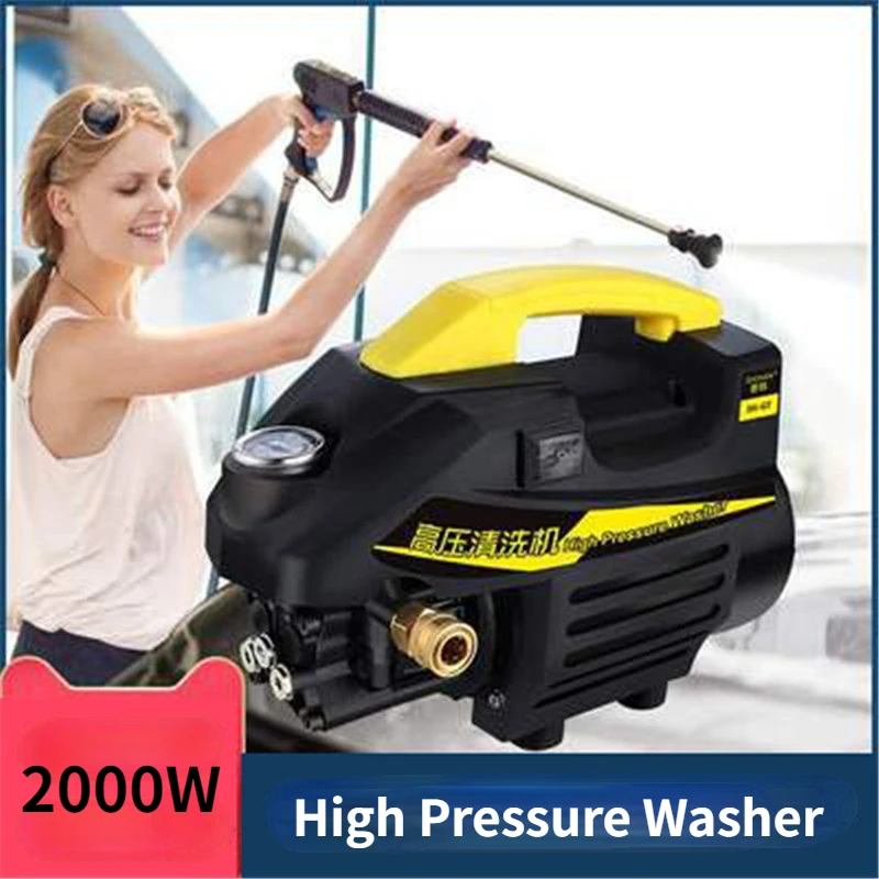 220V High Pressure Washer Water Pump Portable Washer, High-power Pipe Dredging Floor Washer
220V High Pressure Washer Water Pump Portable Washer, High-power Pipe Dredging Floor Washer