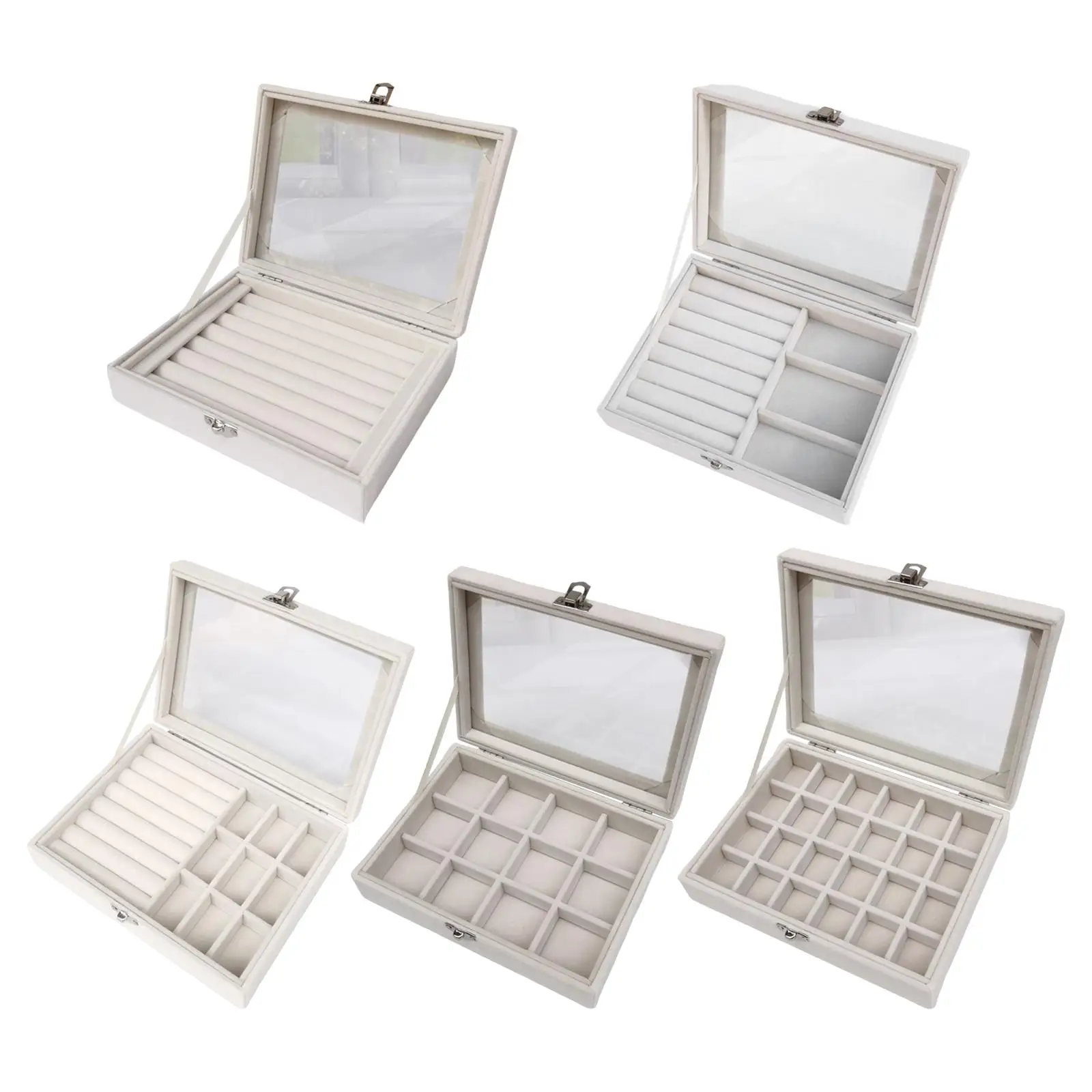 Travel Jewelry Box Dustproof Multifunctional Flannel Gift Storage Case Display Holder for Watches Rings Ear Studs Necklace Women
Travel Jewelry Box Dustproof Multifunctional Flannel Gift Storage Case Display Holder for Watches Rings Ear Studs Necklace Women