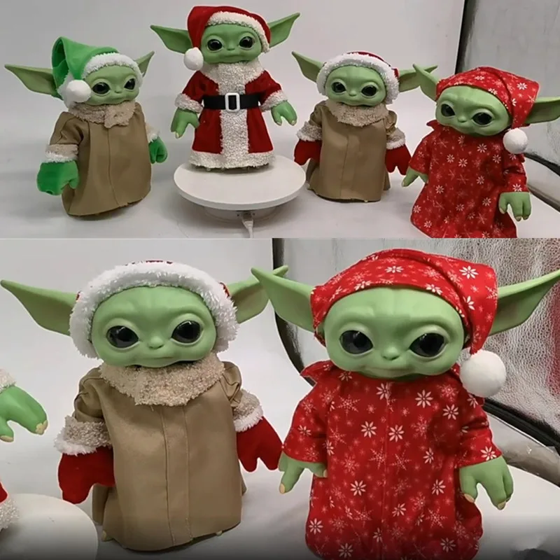 2023 New 27cm Christmas Disney Baby Yoda Anime Figure Grogu Action Figure Toys Yoda Star Wars Plush Doll Xmas Gifts For Children
2023 New 27cm Christmas Disney Baby Yoda Anime Figure Grogu Action Figure Toys Yoda Star Wars Plush Doll Xmas Gifts For Children