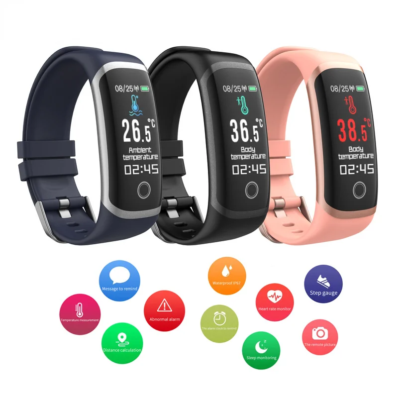 2023 T4 Wearfit Connected Smart Bracelet Body Temperature Measurement Smart Watch Men Women Waterproof Fitness Activity Tracker
2023 T4 Wearfit Connected Smart Bracelet Body Temperature Measurement Smart Watch Men Women Waterproof Fitness Activity Tracker
